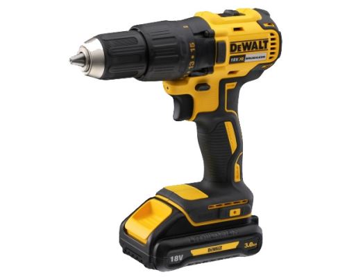 DeWalt Accuschroefboormachine, 18V XR Li-Ion, 65Nm, 2x3,0Ah, koffer DCD777L2T