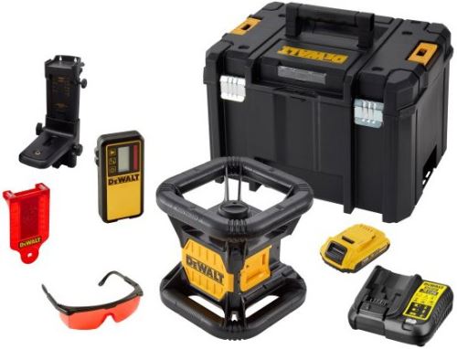 DeWALT roterende laser, DCE074D1R-set