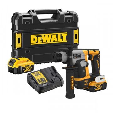 DeWALT 18V/1,4J Accuboorhamer 1,8kg, 2x2Ah, lader, koffer DCH172D2