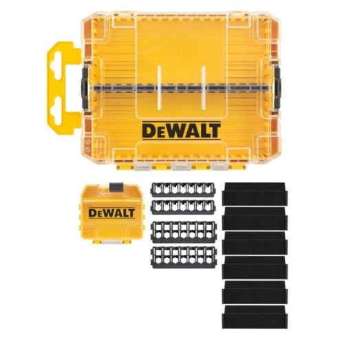 DeWALT Medium Tough Case Kit (plus koffer, compartimenten, houders) DT70802