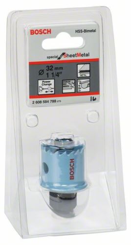 BOSCH Plaatgatzaag voor plaat 32 mm, 1 1/4" 2608584788