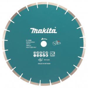 MAKITA diamantbetondoorslijpschijf 355x2,8x25,4 mm voor accumachines E-12996