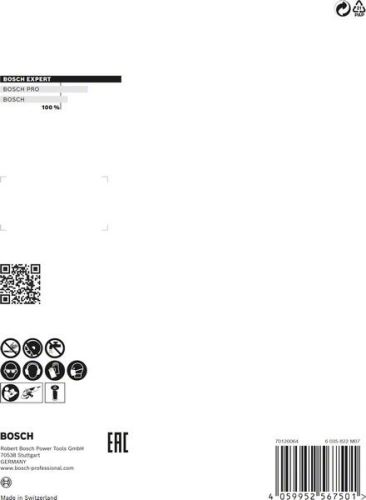 BOSCH EXPERT X-LOCK hardmetalen multiwiel 115 mm 2608901192