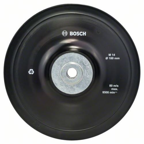 BOSCH Steunplaat Standaard M14 180 mm 180 mm, 8500 tpm 2608601209