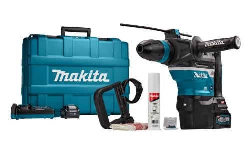 Makita Accuhamer SDS-Max met AWS Li-ion XGT 40V/4,0Ah, koffer HR005GM202