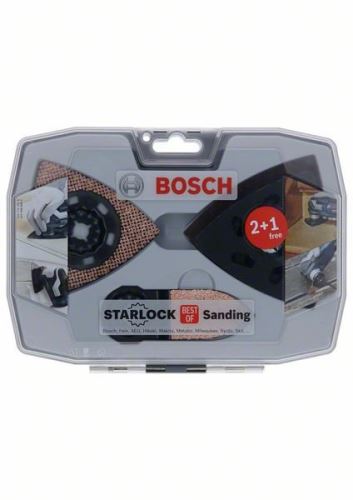 BOSCH Set van 6 schuurpapieren Starlock Best of Schuurset AVZ 93 G; AVZ 90RT6; AVZ 32RT4; Schuurpapier Hout en Verf (3×) 2608664133