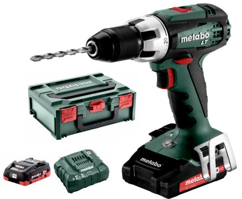 Accuboormachine METABO BS 18 LT Compact 2x2,0 Ah /1-13mm/ 602102530