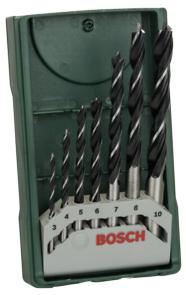 BOSCH 7-delige mini houtboorset X-Line 2607019580