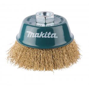 MAKITA messing komdraadborstel, gegolfde draad 0,3 mm, 100 mm D-39805