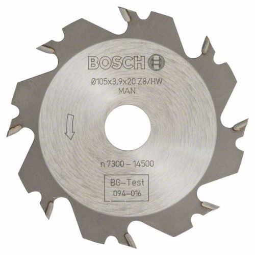 BOSCH Schijffrees 8, 20 mm, 4 mm 3608641008