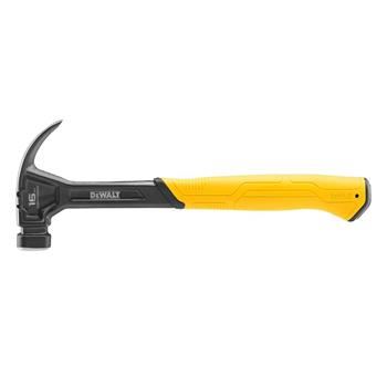 DeWALT stalen hamer 454g gebogen hamerneus gladde kop DWHT51002-0