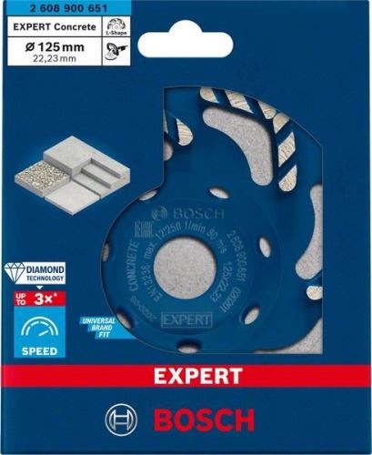 BOSCH EXPERT diamant potschijf BETON 125mm 2608900651